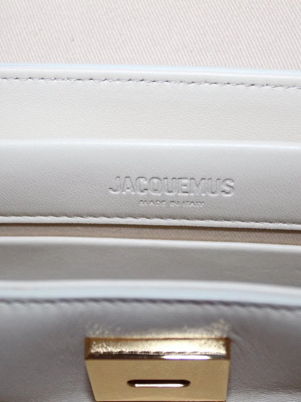 NWT Jacquemus Le Rond Carré Leather Shoulder Bag - Picture 14 of 14